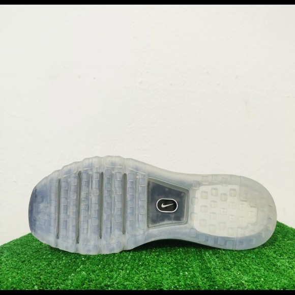 Nike Flyknit Air Max Black Multi Color Glow Shoes - Picture 6 of 6